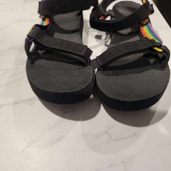 Teva Mid Universal Pride Sandals Mens Size 11 - Picture 6 of 6